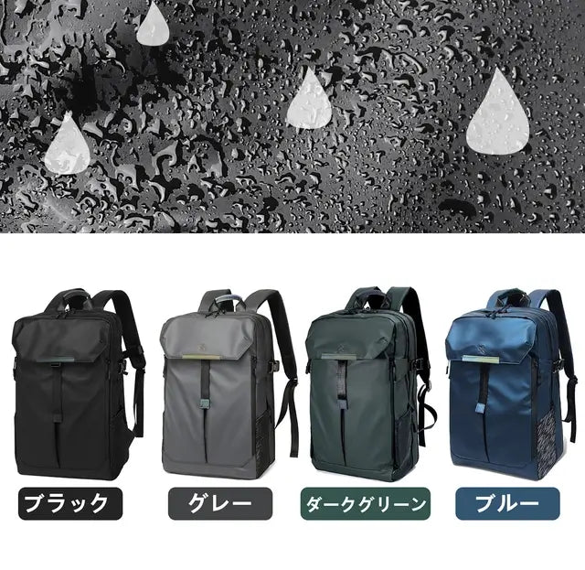 バスケボール、ヘルメットも入る!拡張して使える、大容量の3層式多機能バックパック