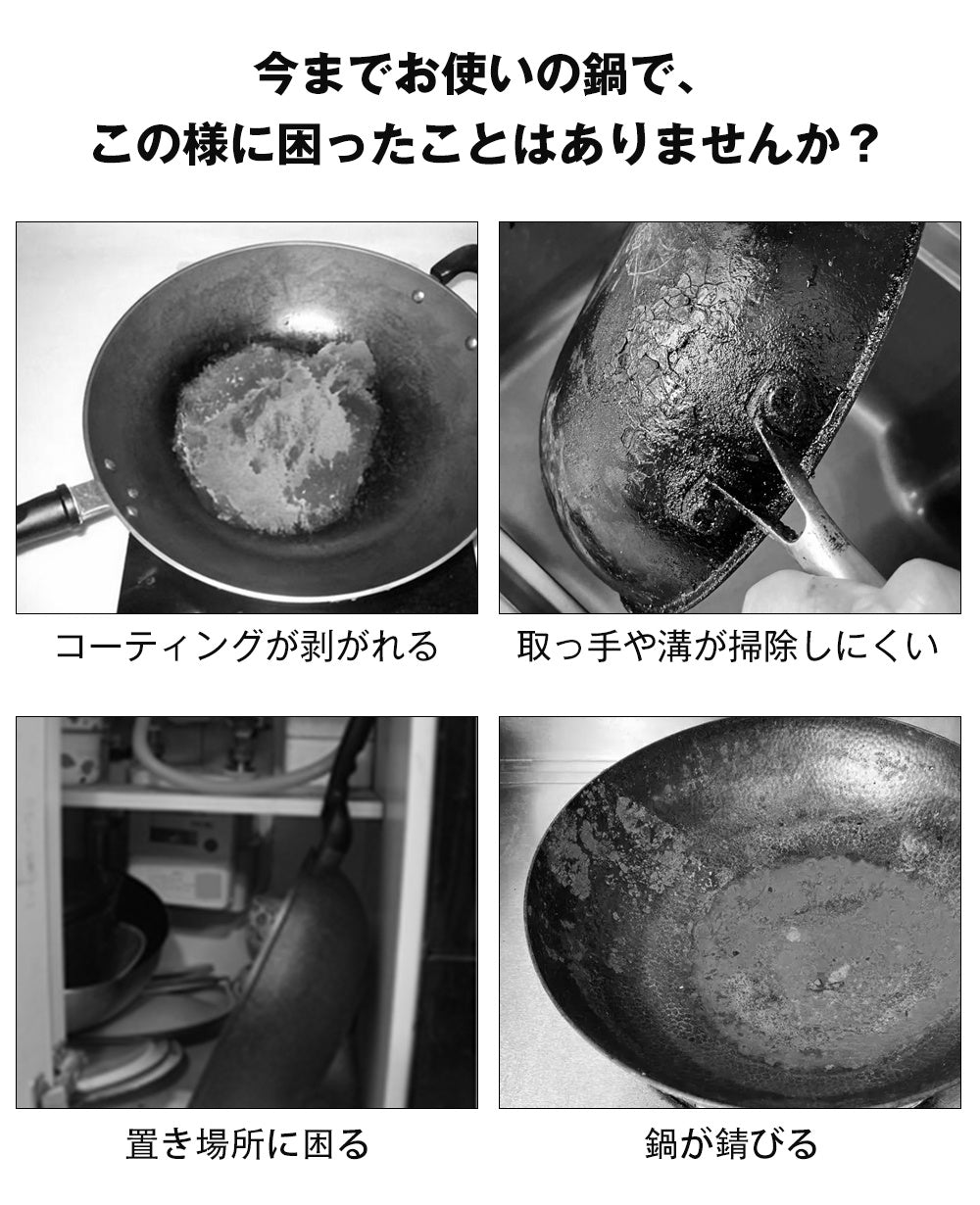 家でもキャンプでも 1セット完結｜VOLLTAIN 鍋&フライパン5点（ALL熱源／取っ手着脱）